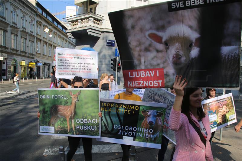 Održan 2. Međunarodni prosvjed za zabranu lova u organizaciji udruge Oslobođenje životinja