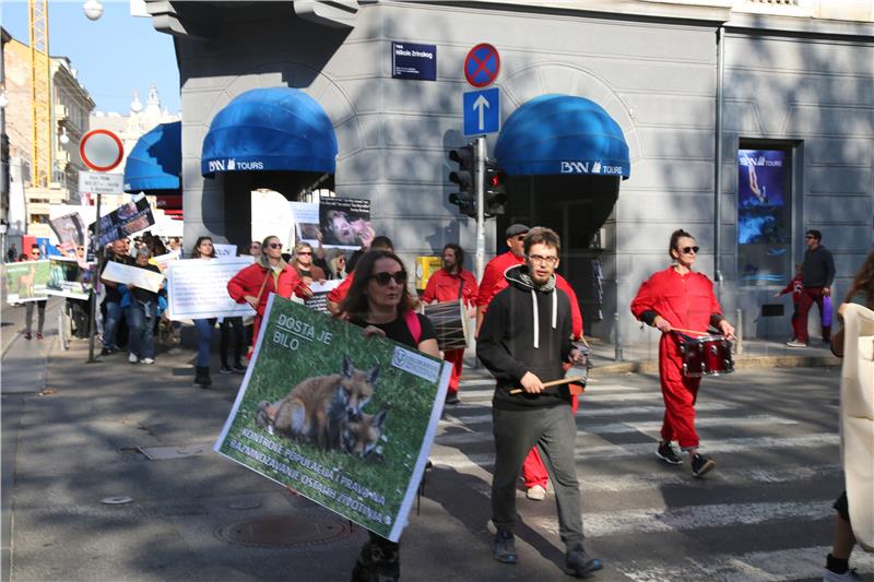 Održan 2. Međunarodni prosvjed za zabranu lova u organizaciji udruge Oslobođenje životinja