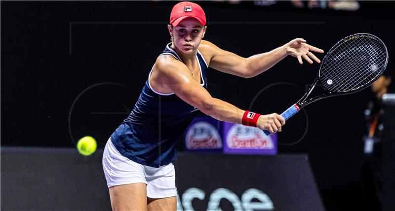 WTA završni masters: Barty pobjedom osigurala "broj jedan" na kraju godine