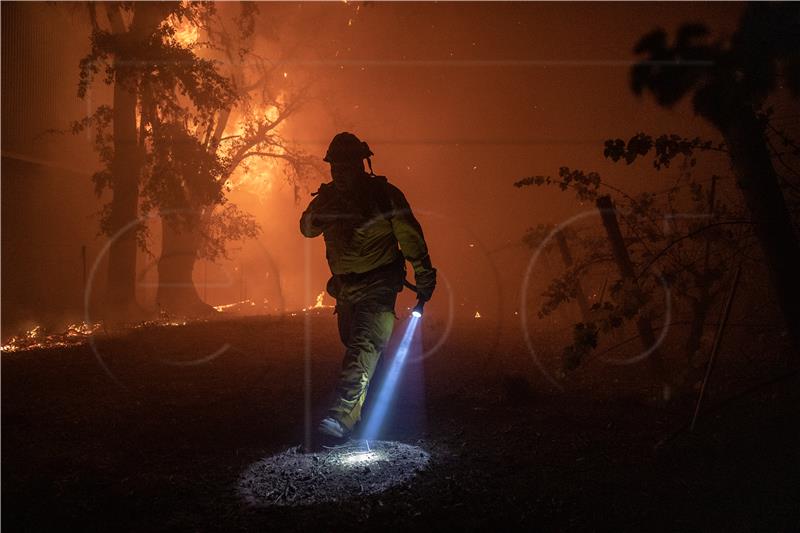 USA CALIFORNIA WILDFIRE