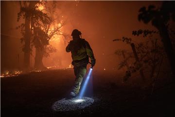 USA CALIFORNIA WILDFIRE