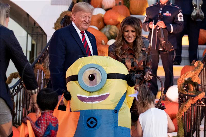 USA WHITE HOUSE HALLOWEEN