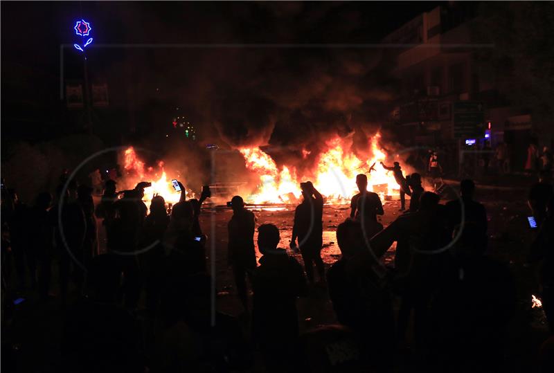 IRAQ PROTESTS IN KARBALA