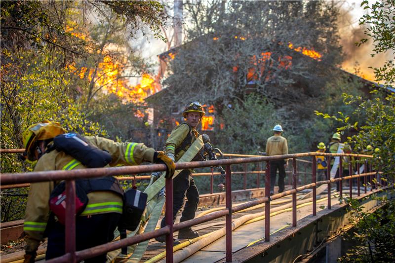 USA NORTHERN CALIFORNIA WILDFIRE