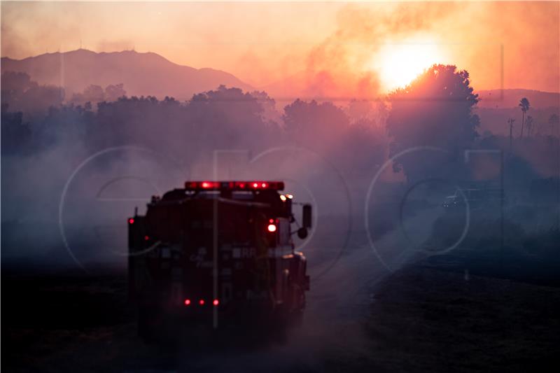 USA CALIFORNIA FIRE