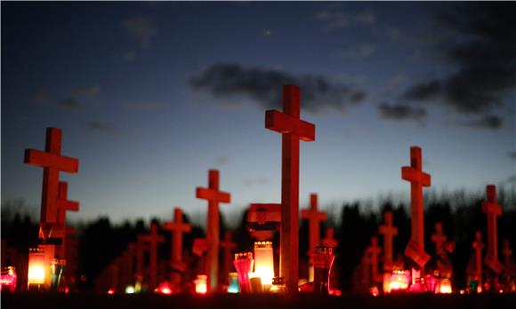 All Saints' Day being observed throughout Croatia