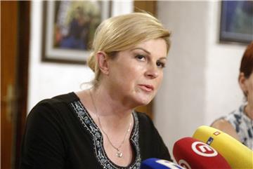 Predsjednica Grabar-Kitarović: Jedina prava odluka!  