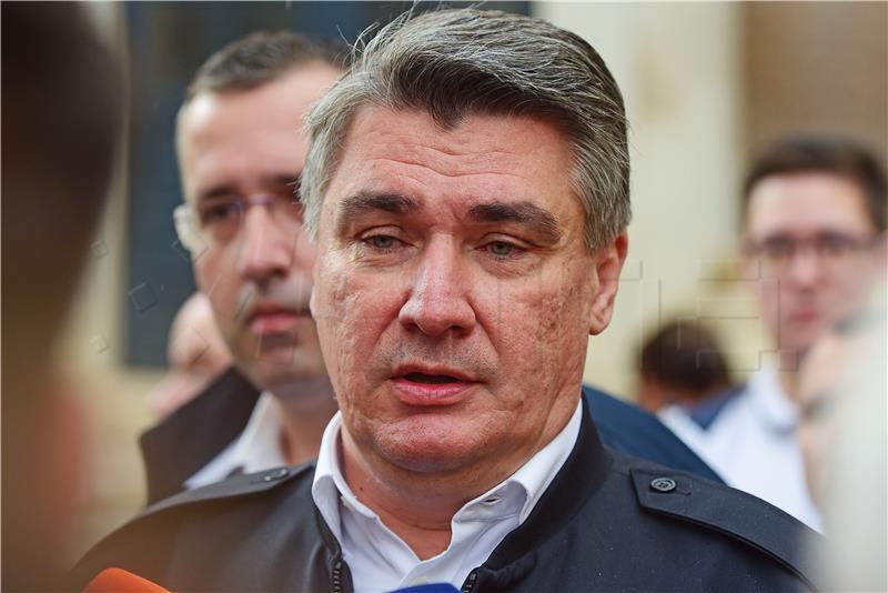 Predsjednički kandidat Zoran Milanović posjetio Split