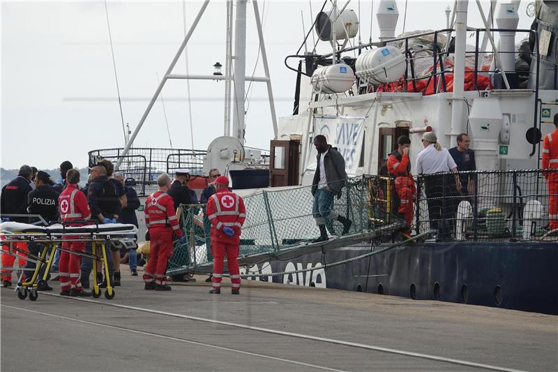 ITALY MIGRATION SEA RESCUE