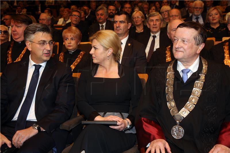 Zagreb University marks 350th anniversary