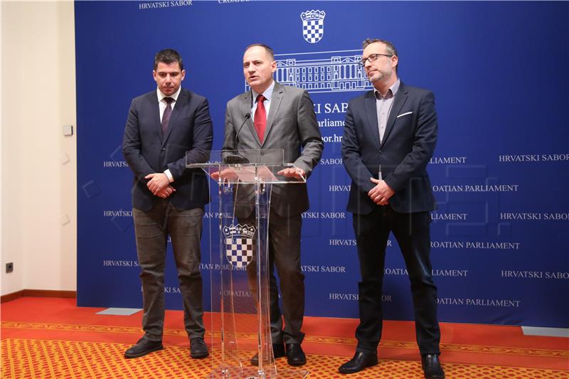 Konferencija za medije Kluba zastupnika Mosta nezavisnih lista