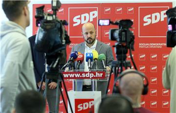 Konferencija za novinare SDP-a Zagreb