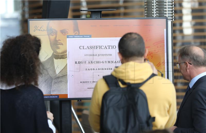 U NSK otvorena izložba autografa i rukopisa Vatroslava Lisinskog