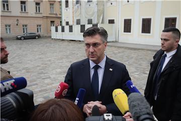 Plenković opovrgnuo da će Vučić govoriti u Saboru