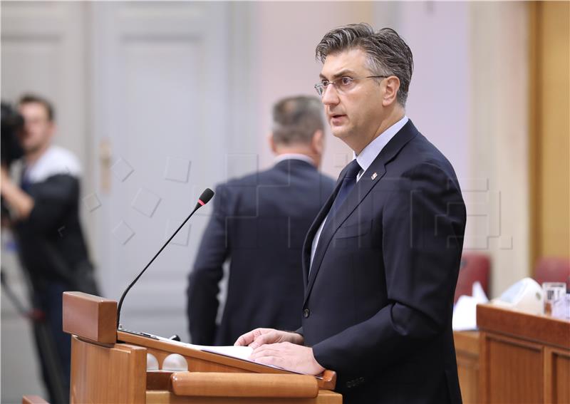 Plenkovic: No political bartering over APIS, we are implementing an SDP decision  