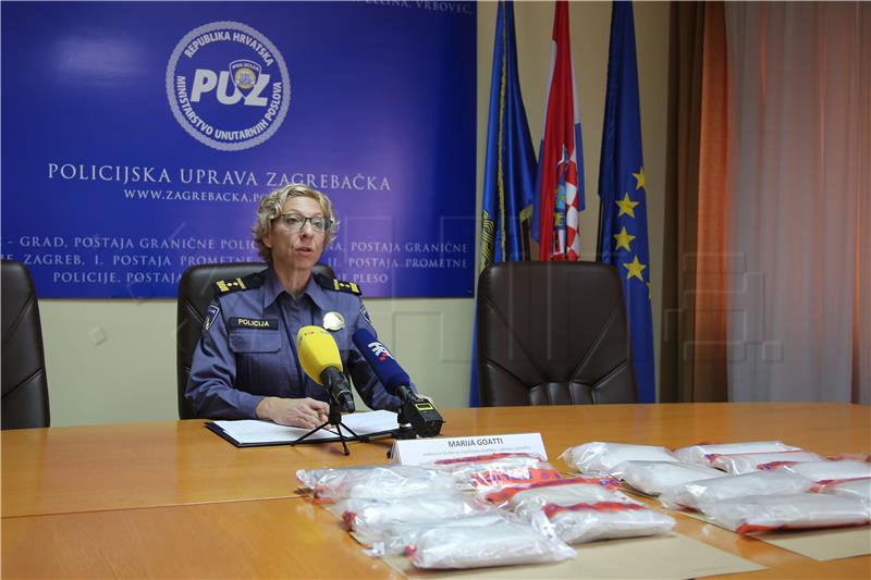 Zagrebačka policija zaplijenila više od četiri kilograma heroina