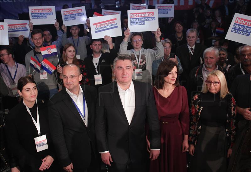 Opposition leaders: Support to Milanovic's candidacy basis for cooperation in parl. election