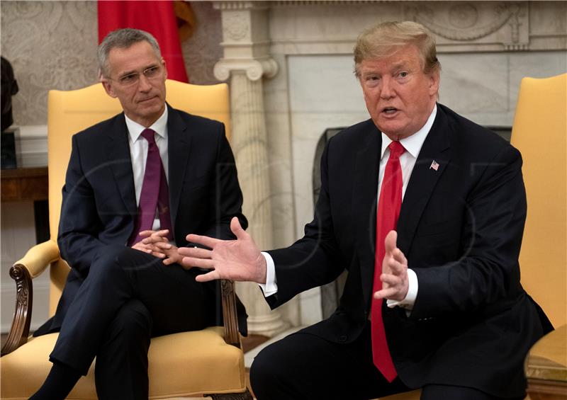 Trump i Stoltenberg u četvrtak se sastaju u Bijeloj kući 