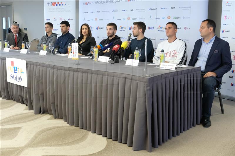 Konferencija za medije Hrvatskog teniskog saveza