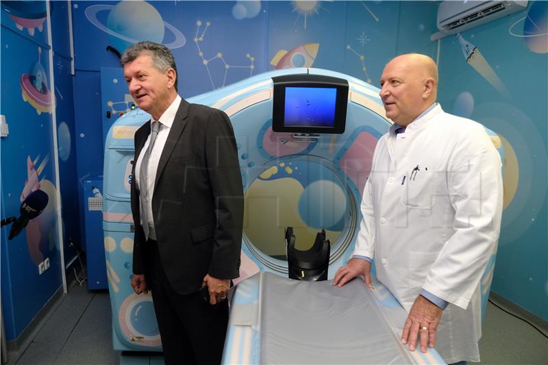 New CT scanner launched at Children's Hospital in Zagreb