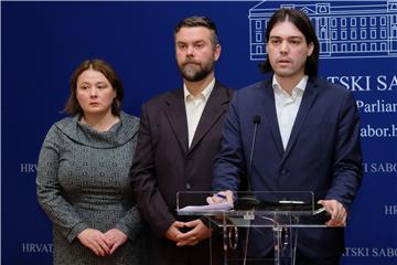 Konferencija za medije zastupnice Snježane Sabolek