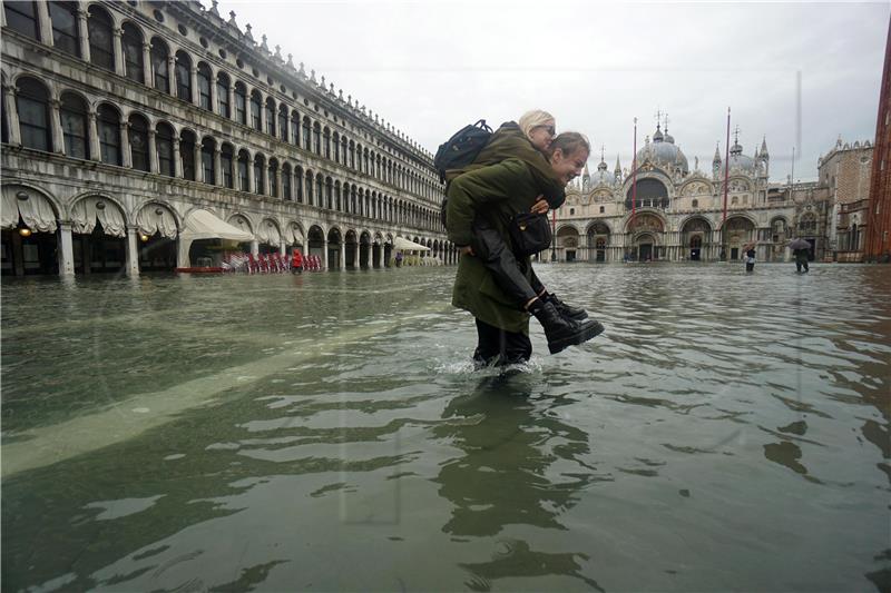 Flooding in Venice