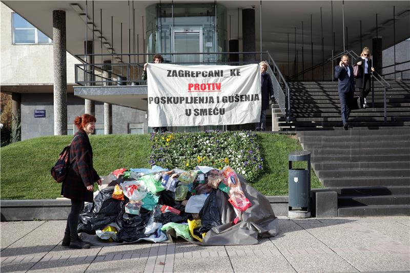 Zelena akcija održala performans i konferenciju za medije