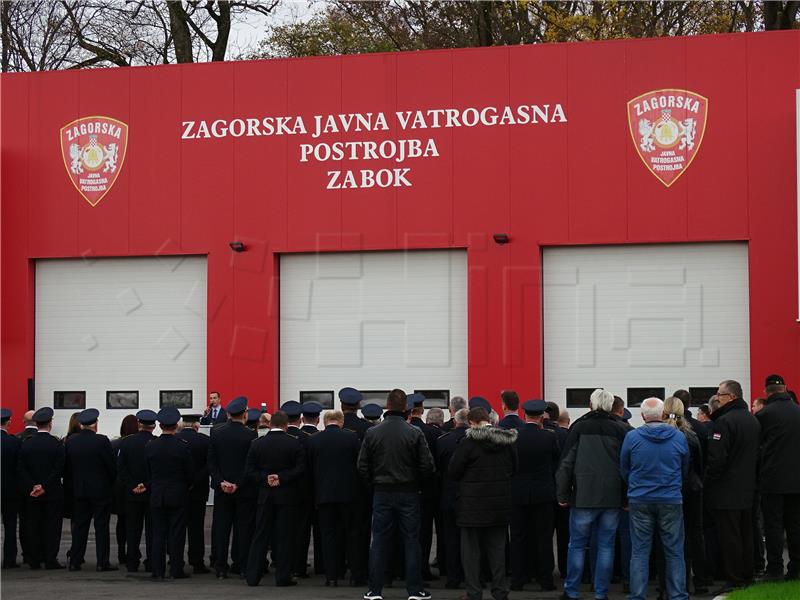 Otvorenje centra Zagorske javne vatrogasne postrojbe u Zaboku