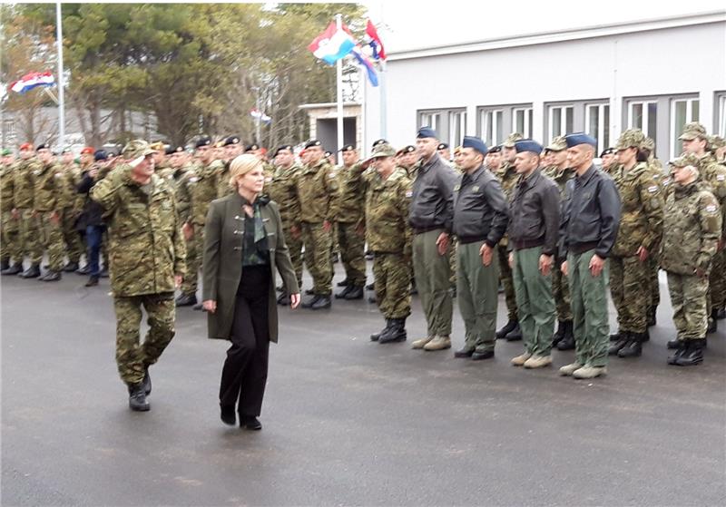 Pula: Otvaranje vojarne Hrvatski branitelji Istre