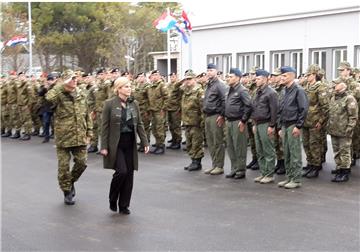 Pula: Otvaranje vojarne Hrvatski branitelji Istre