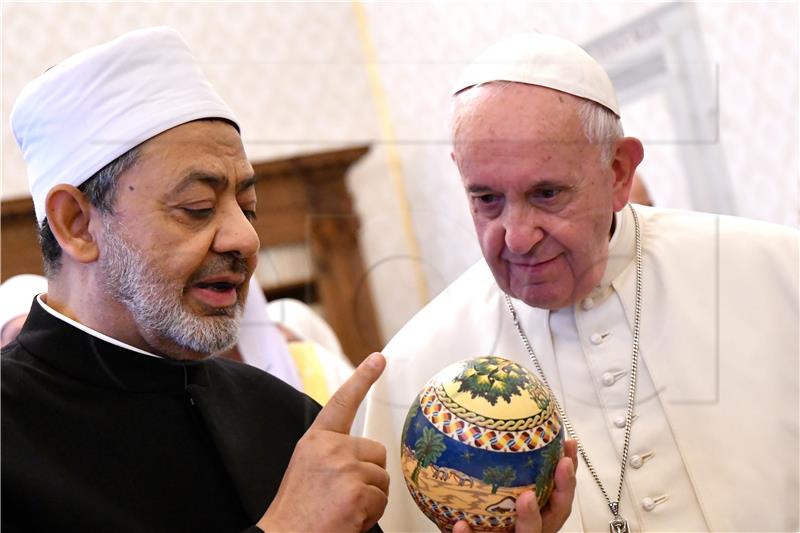 VATICAN POPE MUSLIMS AZHAR