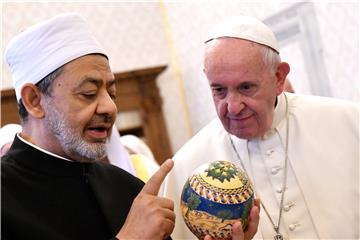 VATICAN POPE MUSLIMS AZHAR