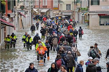 ITALY VENICE WEATHER FLOODS