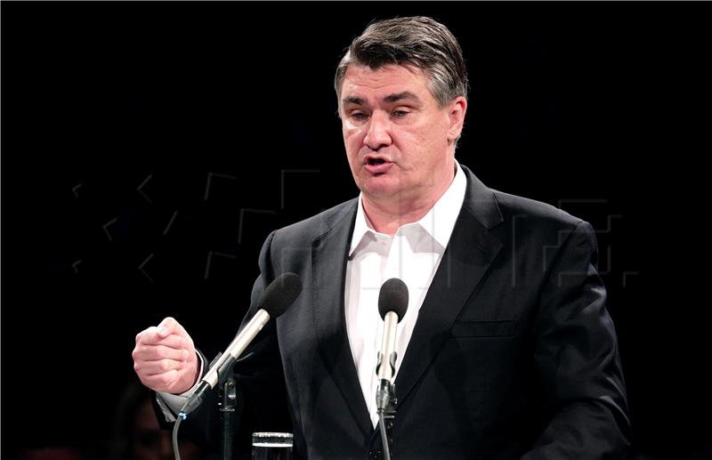 Milanovic says is running for president to repair damage done by HDZ