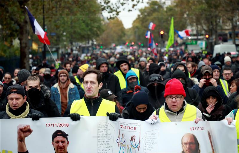 FRANCE YELLOW VESTS PROTEST