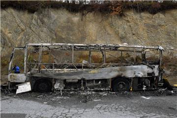 Zapalio se autobus koji je prevozio djecu, nema ozlijeđenih