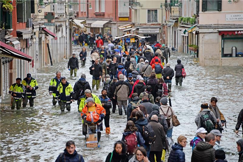 Stupanj opasnosti u Veneciji blago snižen