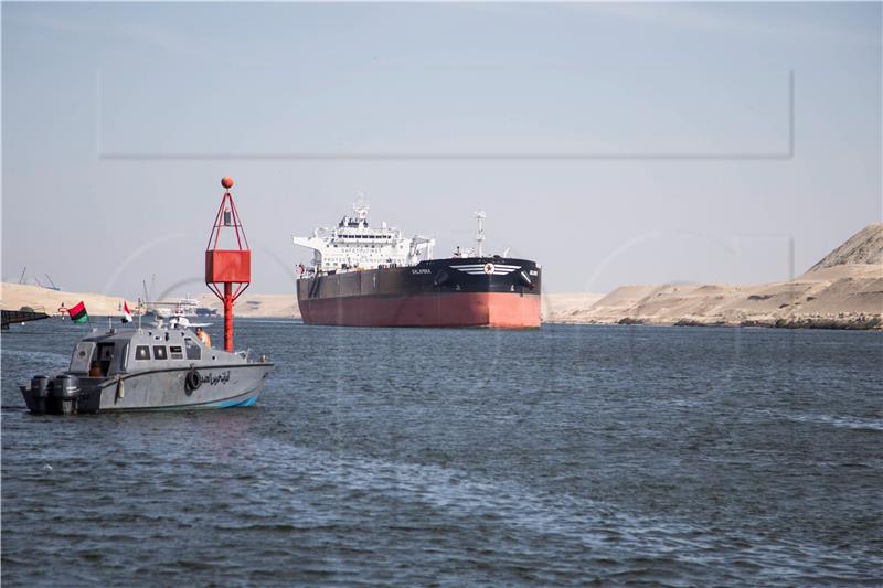 EGYPT TRANSPORT SUEZ CANAL ANNIVERSARY