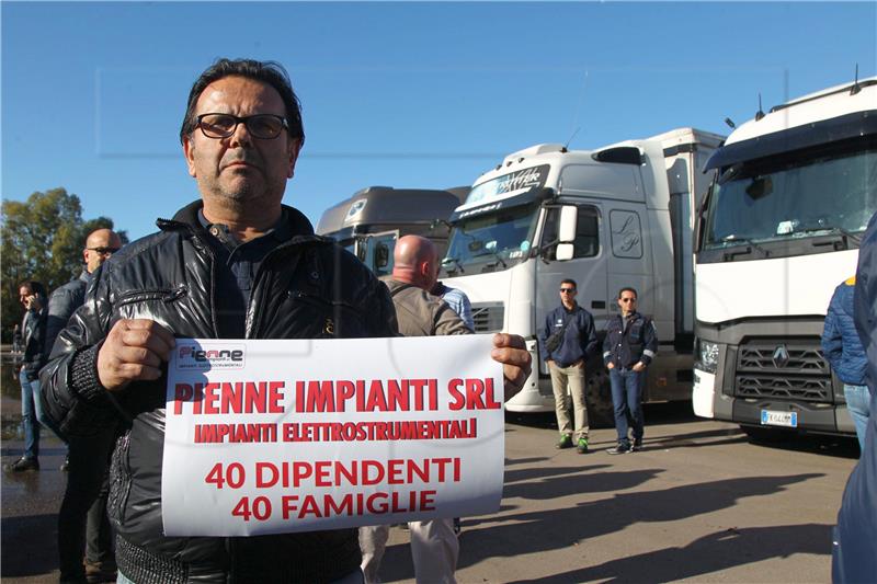 ITALY ILVA PROTEST