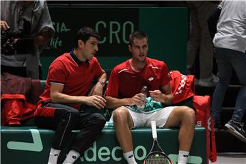 Davis cup, Hrvatska - Rusija: Borna Gojo - Andrey Rublev