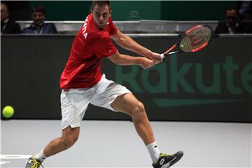 Davis cup, Hrvatska - Rusija: Borna Gojo - Andrey Rublev