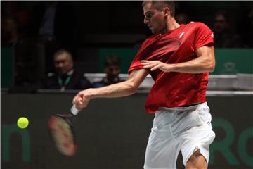 Davis cup, Hrvatska - Rusija: Borna Gojo - Andrey Rublev