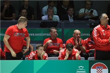 Davis cup, Hrvatska - Rusija: Borna Gojo - Andrey Rublev