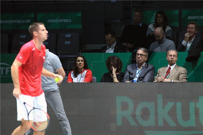 Davis cup, Hrvatska - Rusija: Borna Gojo - Andrey Rublev