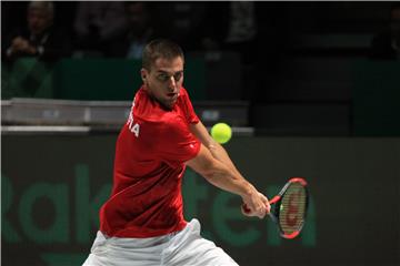 Davis cup, Hrvatska - Rusija: Borna Gojo - Andrey Rublev