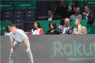 Davis cup, Hrvatska - Rusija: Borna Gojo - Andrey Rublev