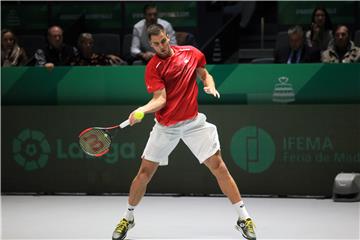 Davis cup, Hrvatska - Rusija: Borna Gojo - Andrey Rublev