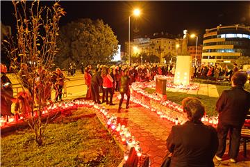 Kolona sjećanja u spomen na vukovarske žrtve stradale u Domovinskom ratu