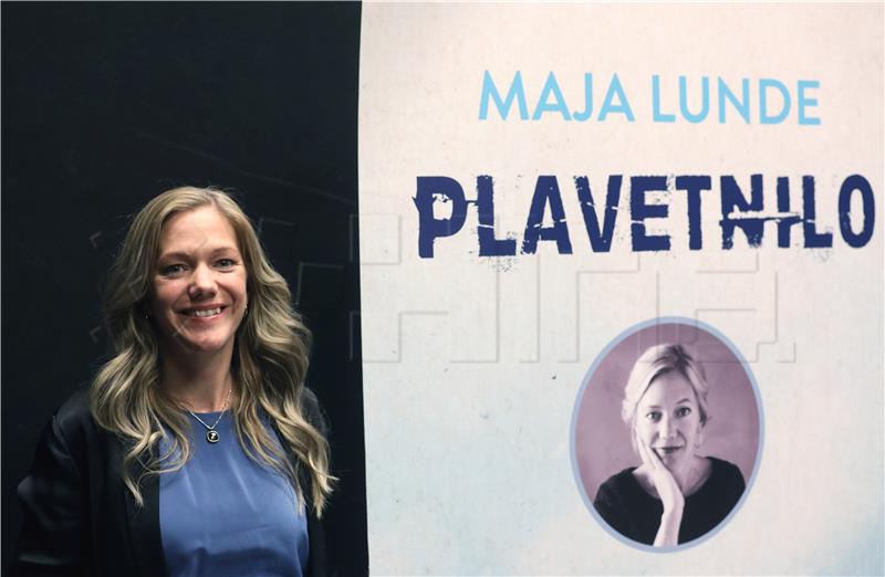 Maja Lunde predstavila hrvatski prijevod romana "Plavetnilo"