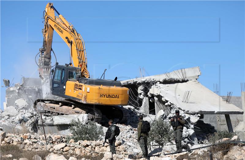 MIDEAST PALESTINIANS HEBRON DEMOLITION